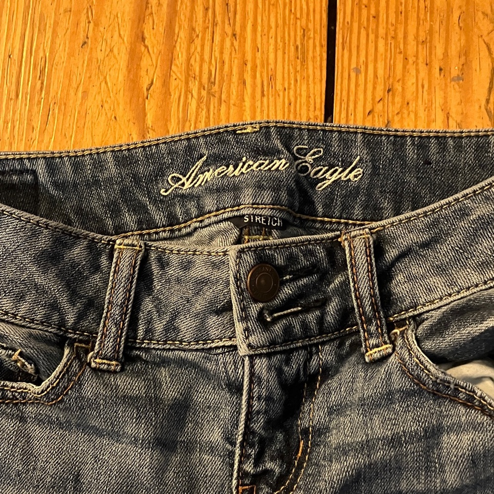 American Eagle Outfitters Blue Boot Cut Jeans - Picture 2 of 4